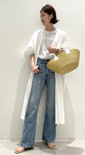 2022SS L'Appartement アパルトモン V Neck Shirts Onepiece