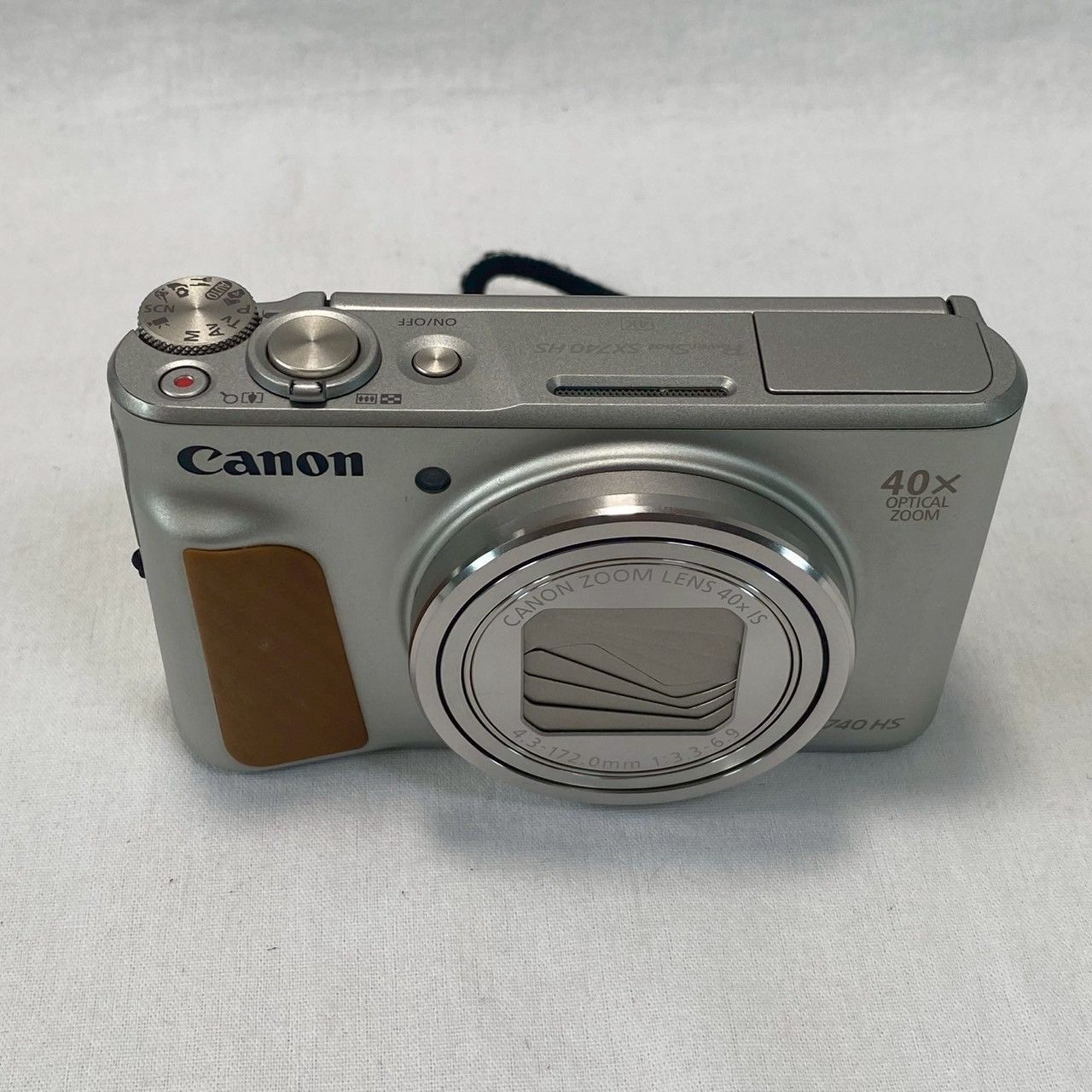 現状品】Canon/PowerShot/SX740/HS シルバー/本体/バッテリー