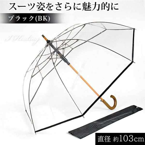 風に強い透明傘