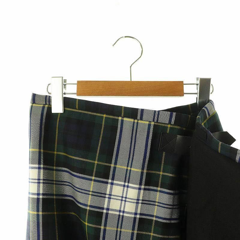 マディソンブルー MADISONBLUE QUILT SKIRT チェック ラップ