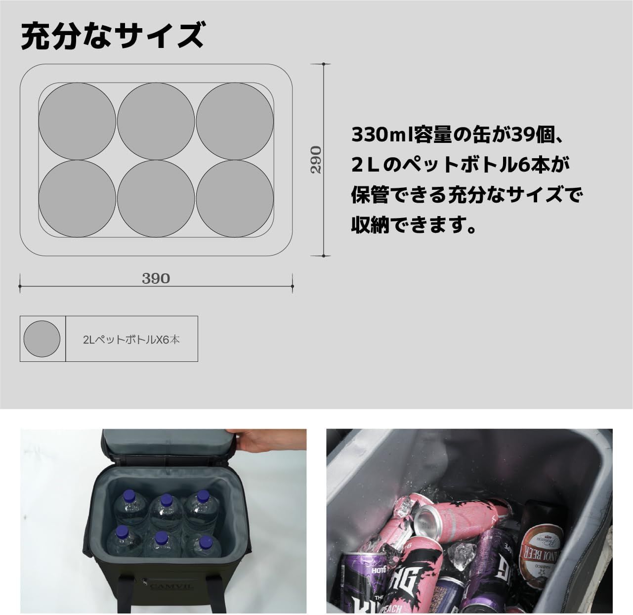 ソフトクーラーバッグ