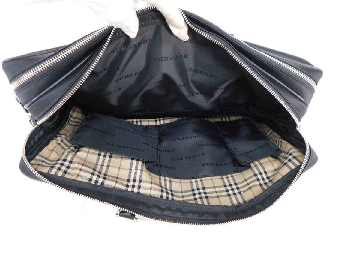 【未使用級・タグ付】バーバリー 2way ビジネスバッグ ノバチェック 正規品 未使用級・タグ付】バーバリー 2way ビジネスバッグ ノバチェック 正規