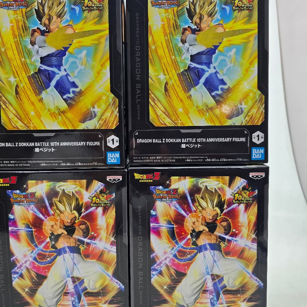 ドラゴンボールZ ベジット ゴジータ 計10個セット ドラゴンボールZ ドッカンバトル10周年記念超ベジット 超