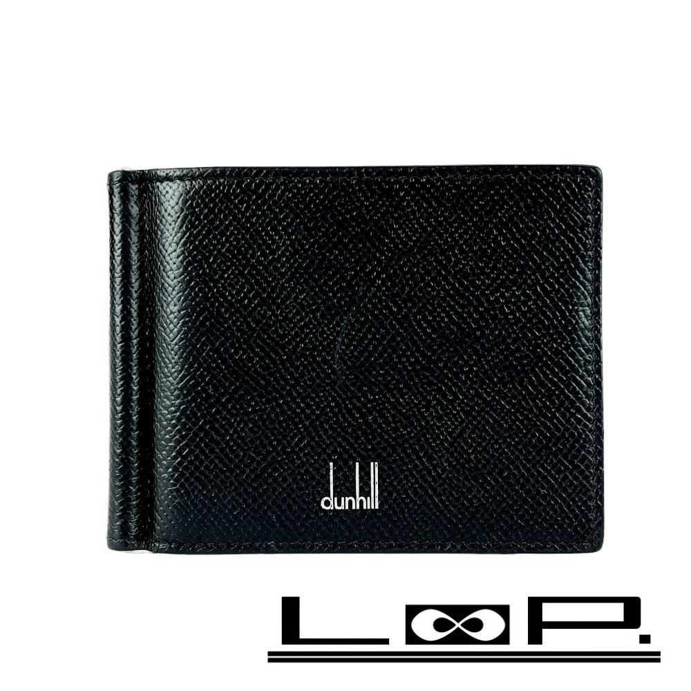 ダンヒル カドガン 二つ折りマネークリップ レザー ブラック 19R2810 箱 451171 7