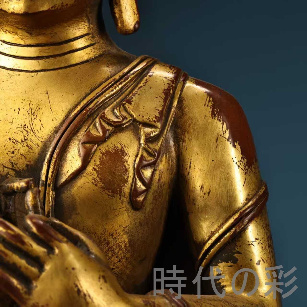 釈迦牟尼佛像 高浮彫