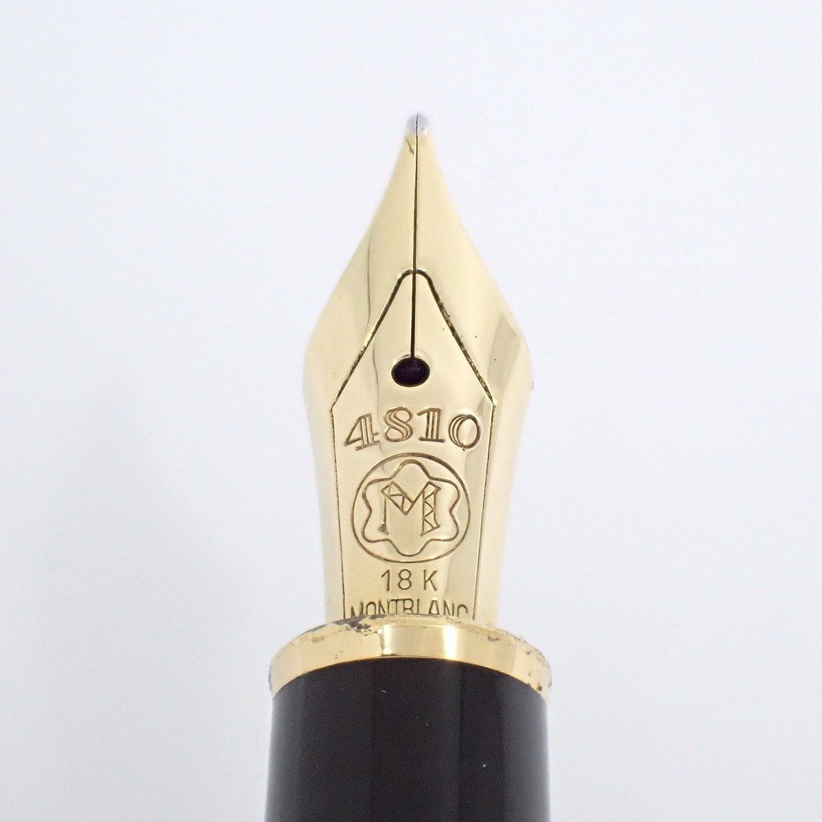 【レア極美品】モンブラン 万年筆 マイスター ソリテール バーレイ ゴールド モンブラン ボールペン マイスターシュテュック ソリテール 1644