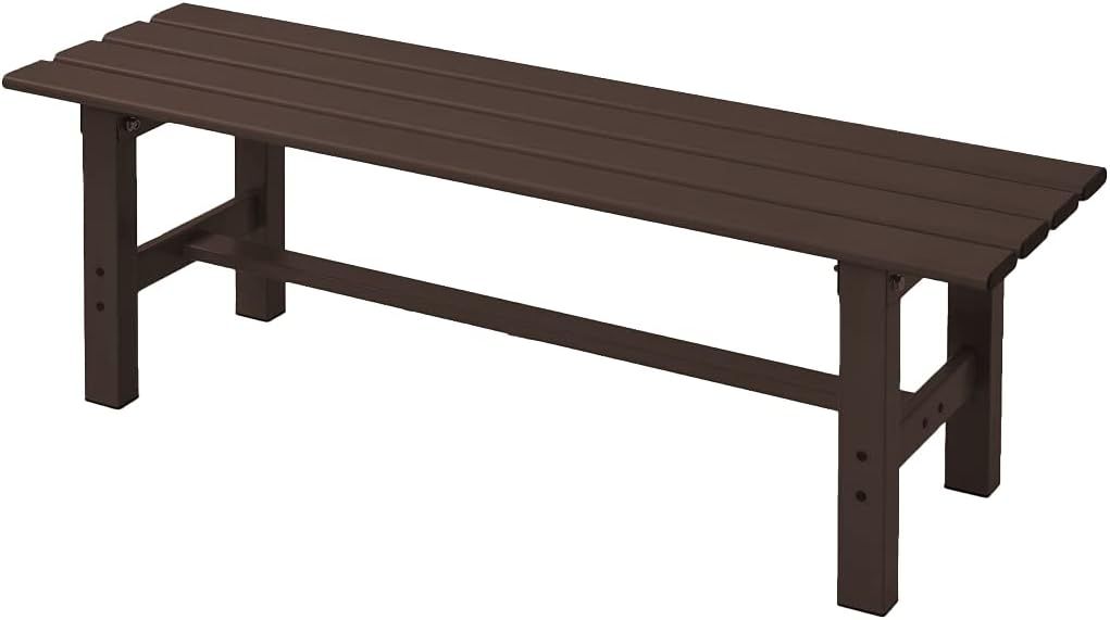 ガーデンマスター Gardenmaster アルミ縁台 幅120×奥行36×高さ40cm ガーデンベンチ ガーデンチェア ベランダ バルコニー 軽量 踏み台 玄関台 お庭 ダークブラン ABT-120