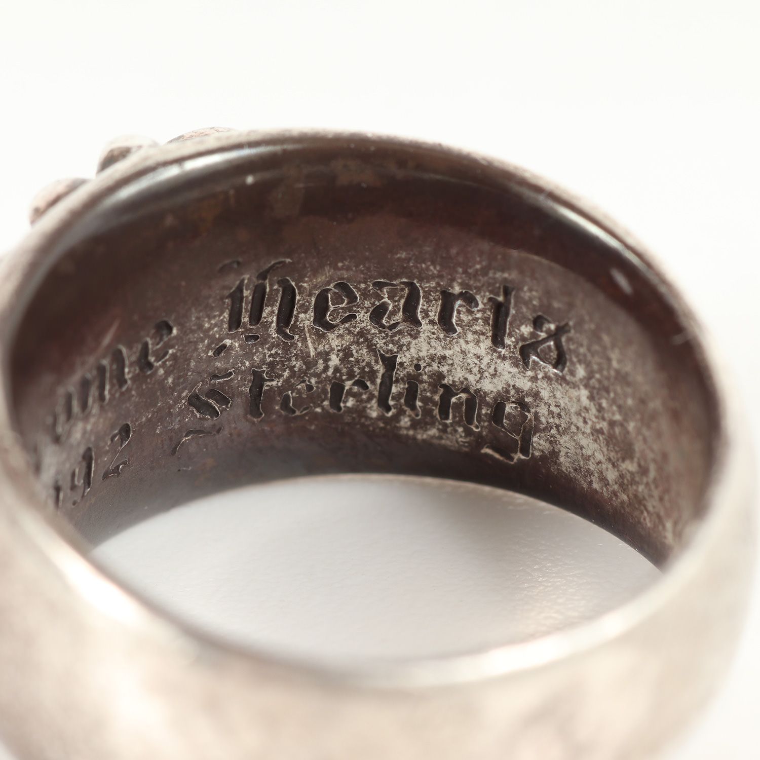 CHROME HEARTS クロムハーツ サイズ:21号 ダイヤ入り フローラル
