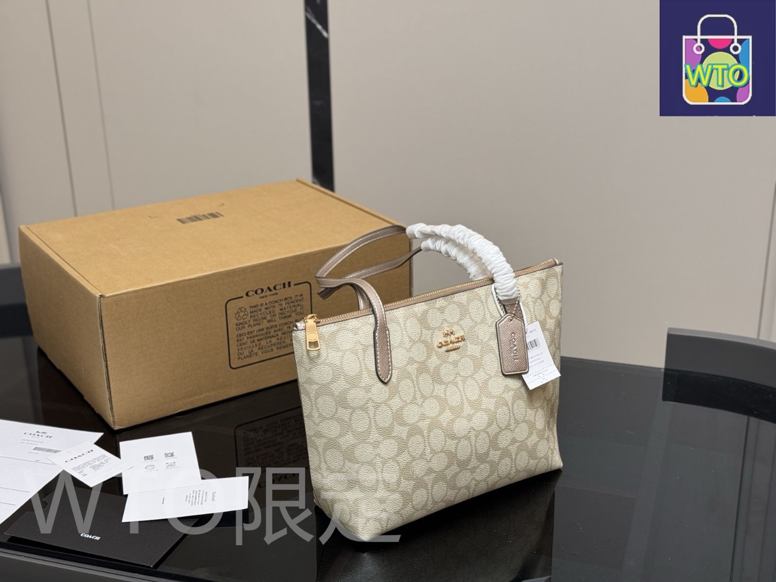 バッグ SHINING OG LABEL TOTE BAG SMALL OG LABEL TOTE BAG SMALL BLACK ブラックアイパッチ SHINING OG