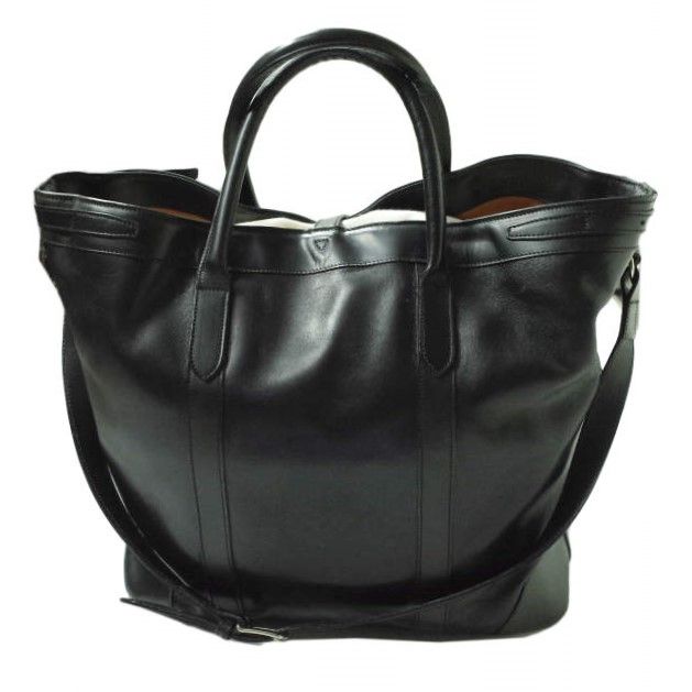 激レア】W&H GIDDEN ギデン レザー 本革 ショルダーバック ネイビー