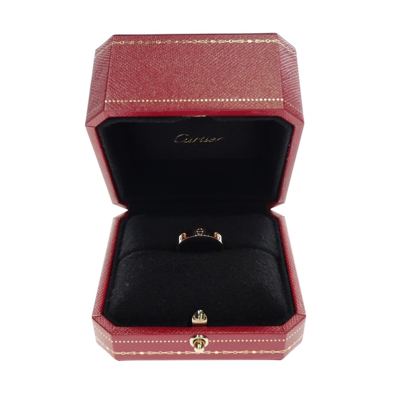 未使用品】Cartier カルティエ ミニラブリング K18PG 750 ピンク
