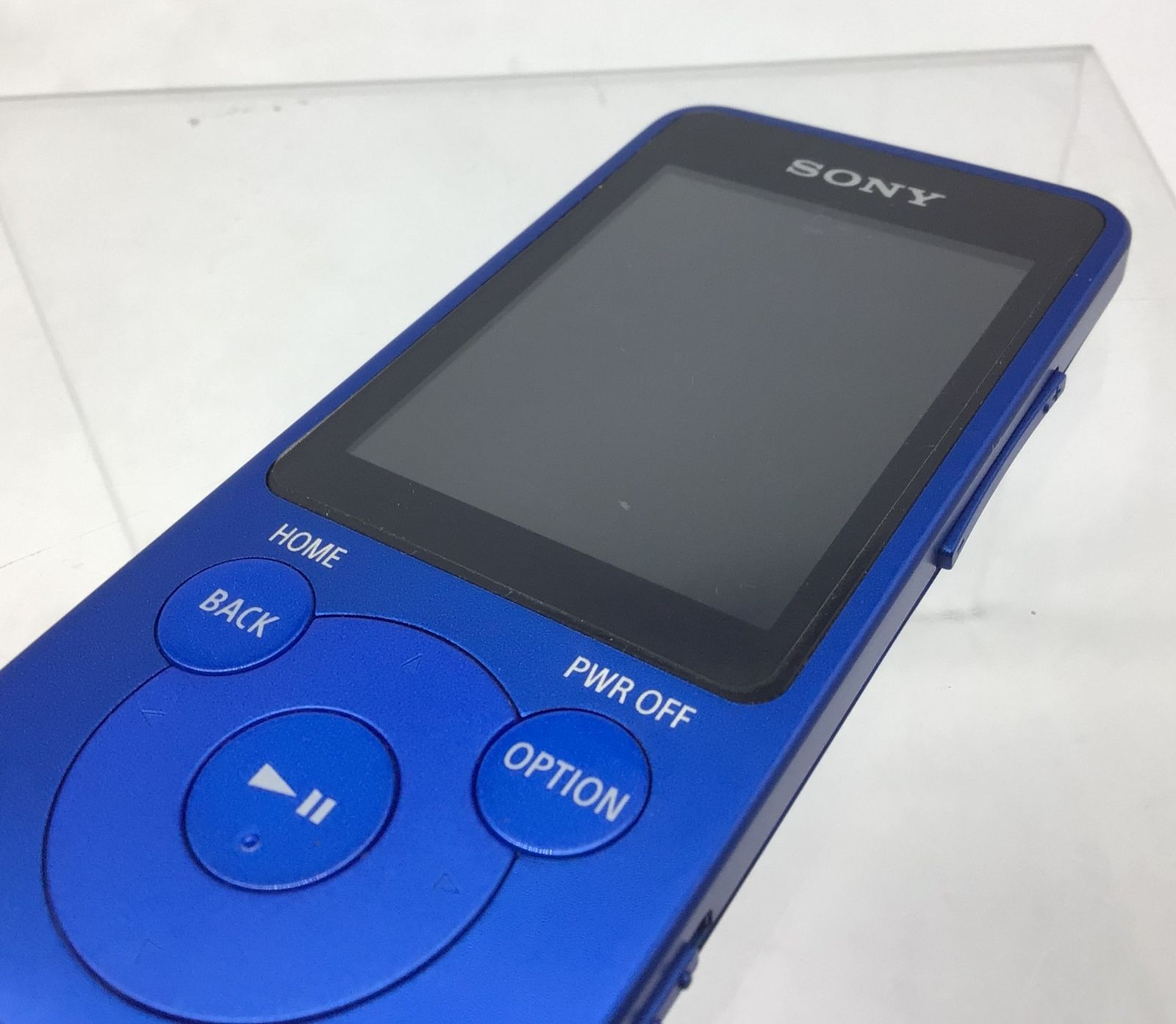 6276 【動作品】SONY WALKMAN NW-E083 ブルー 4GB（実容量3.17GB