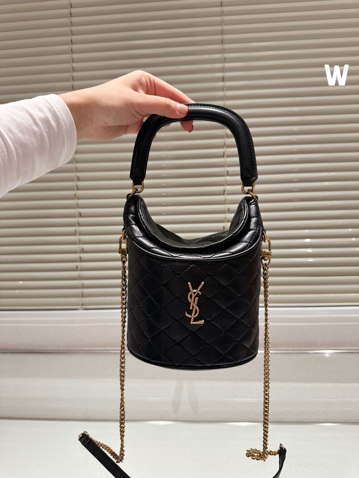 未使用】 サンローラン ギャビ YSL チェーン ミニショルダー