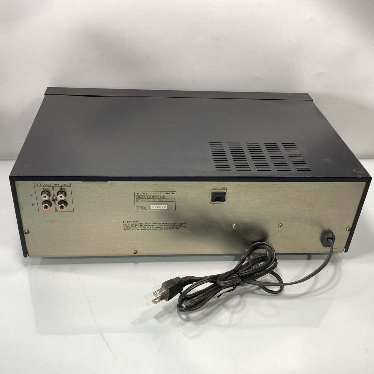 SONY ソニー TC-WR950 ダブルカセットデッキ