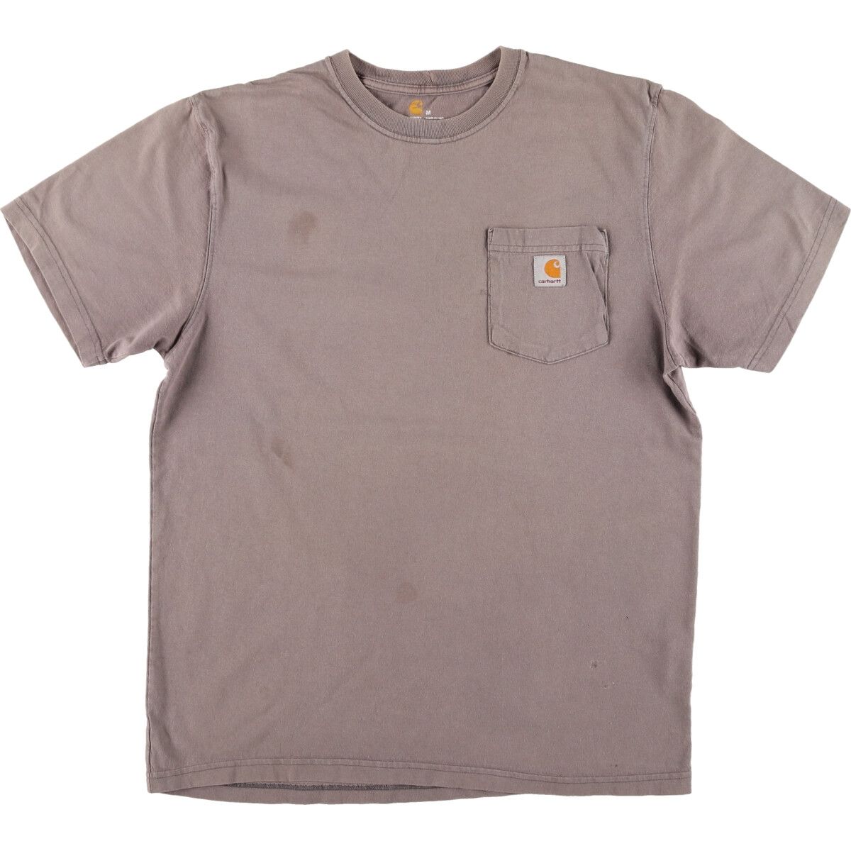 古着 カーハート Carhartt ORIGINAL FIT 半袖 ワンポイントロゴポケットTシャツ メンズM相当/eaa429403