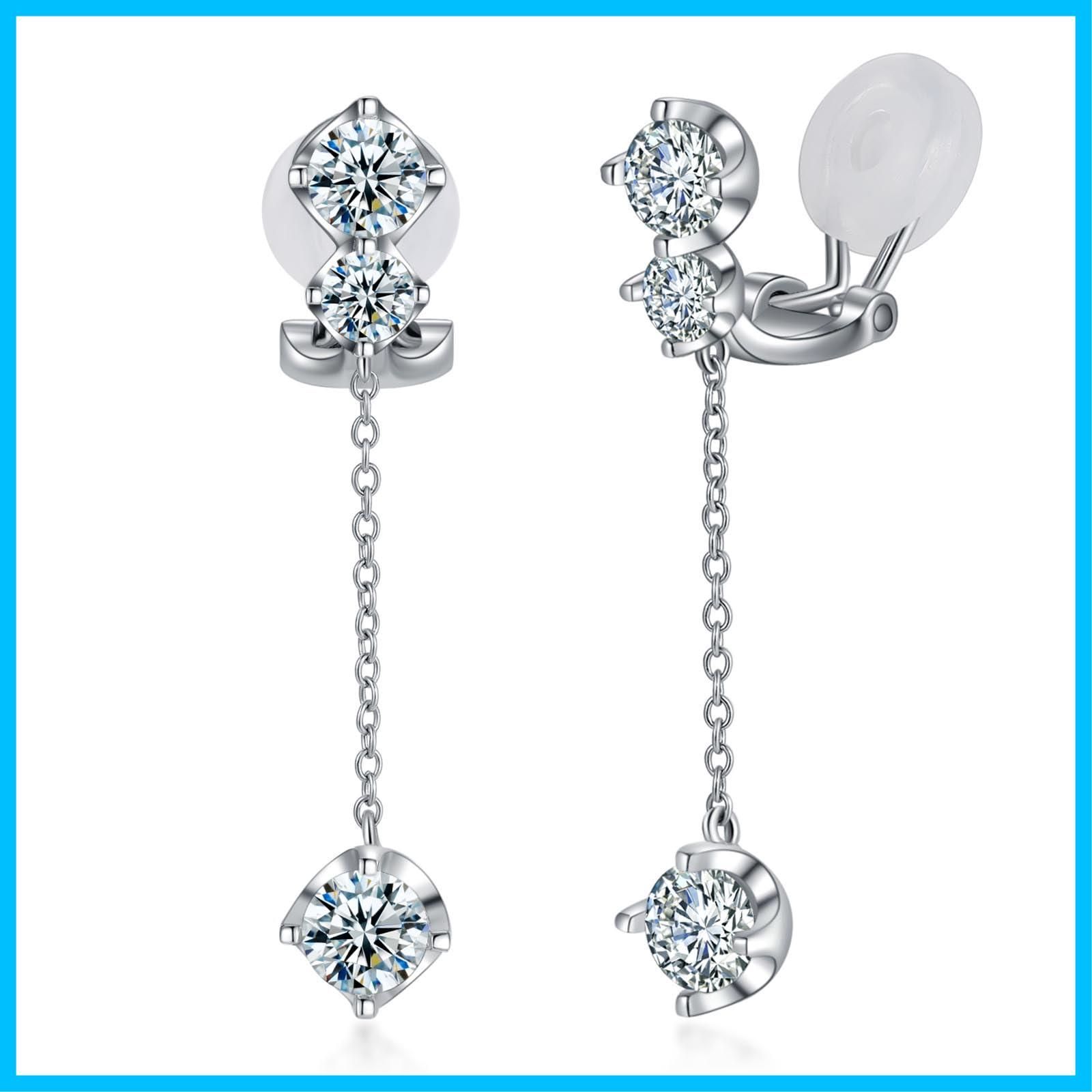 【人気商品】金属アレルギー対応 シルバー925 4月誕生石 最高級ジルコニア イヤリング 痛くない 揺れる ブランド おしゃれ 人気 上品 パーティーィ レディース デート 誕生日 FH.birdイヤリング 母の日 プレゼント