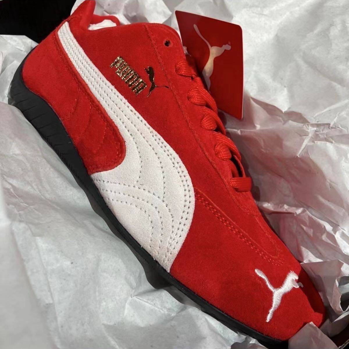 PUMA SPEEDCAT OG "RED" プーマ スピードキャット スニーカー ( ?398846-02 )