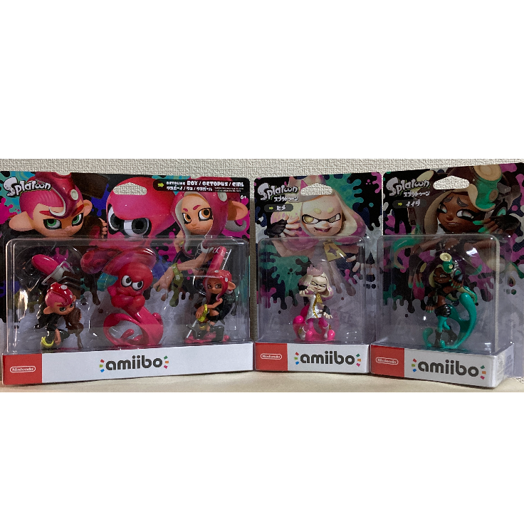 アミーボ amiibo スプラトゥーン ヒメ イイダ セット - ゲームキャラクター