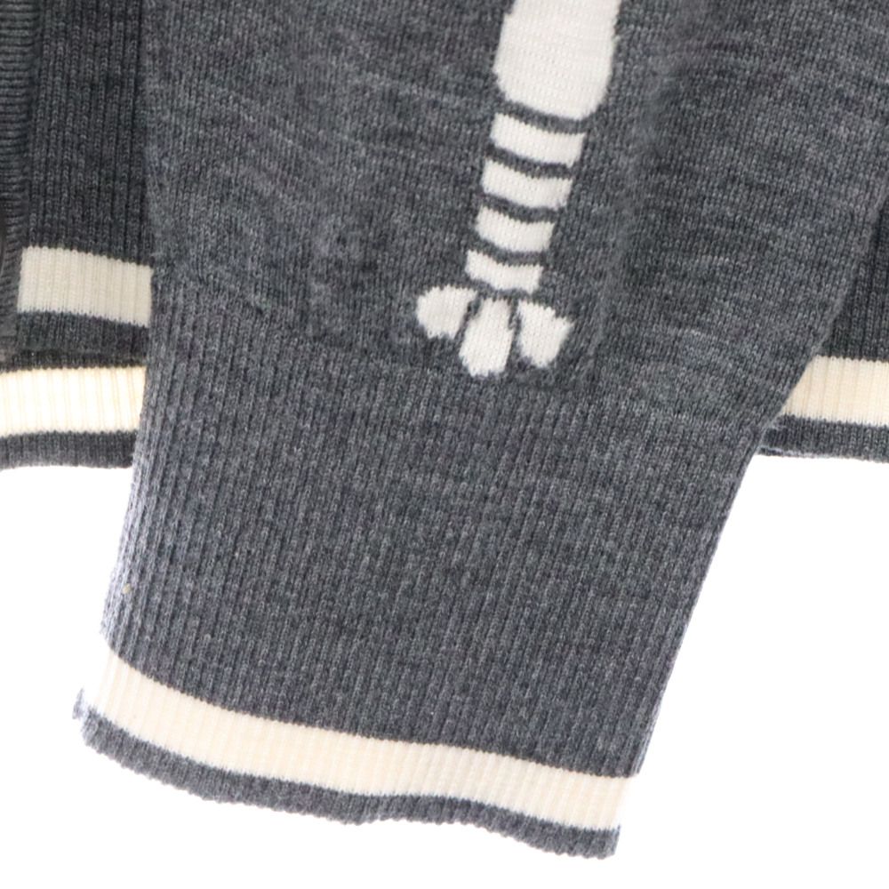 Thom Browne 手袋 グレー （メンズスカーフと手袋 | Thom Browne）
