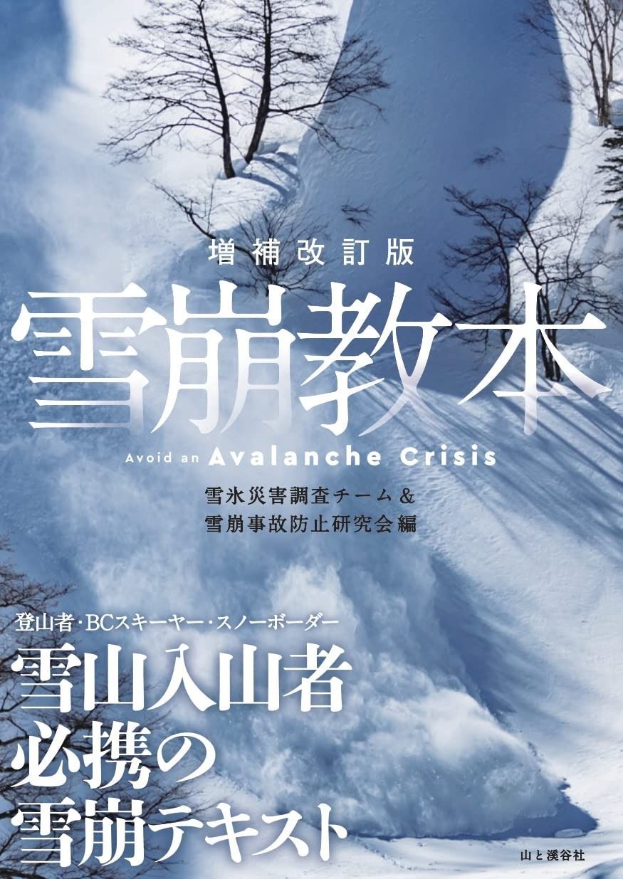 雪崩教本 雪崩対策必読の書 Avoid a Avalanche Crisis | 山と渓谷社