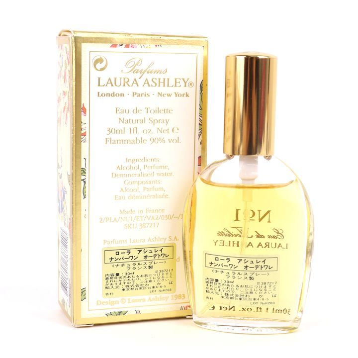 ローラアシュレイ　n°1 ナンバーワン　オードパルファム　香水　60ml Amazon | ローラアシュレイ No1 EDT SP 60ml (並行輸入
