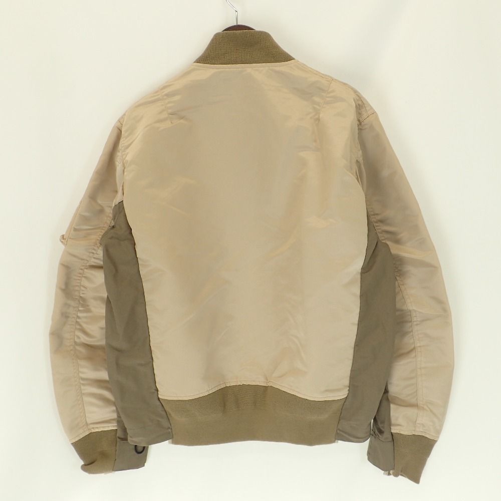 sacai サカイ 22-02708M 22SS Nylon Twill Mix Blouson MA-1 ブルゾン