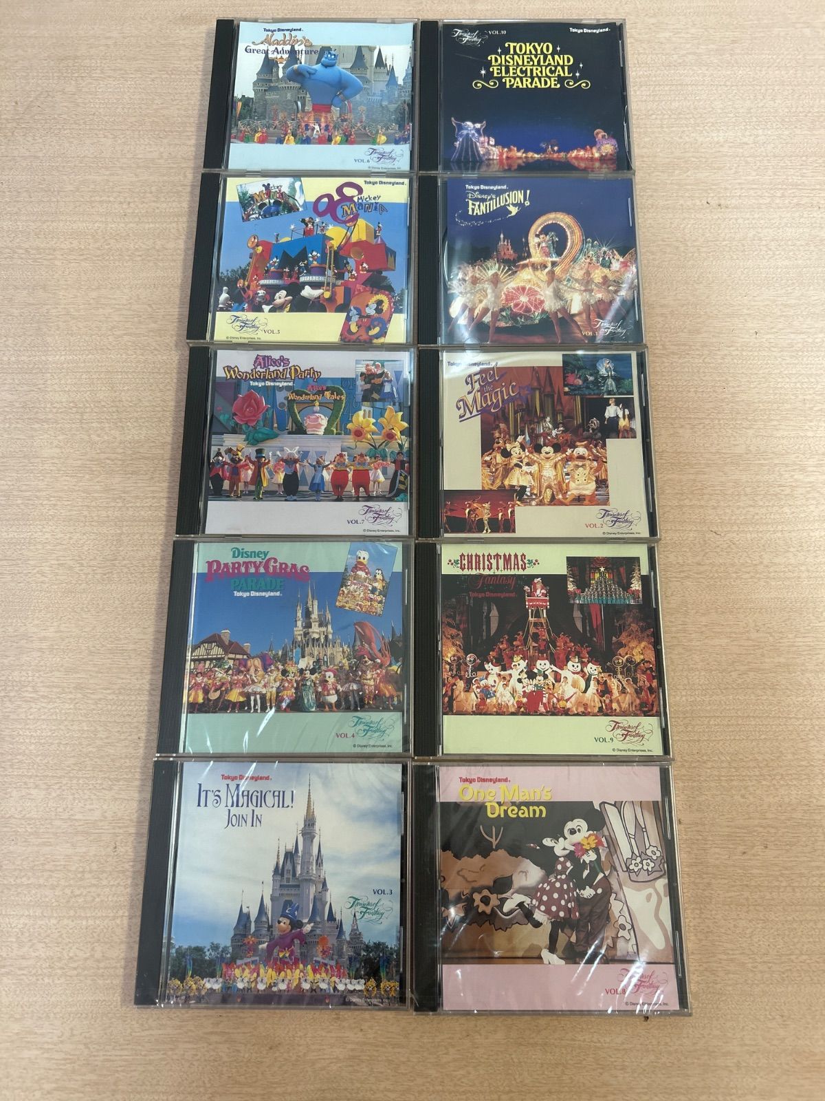 中古 激レア✨10枚組】東京ディズニーランド Treasures of Fantasy CD