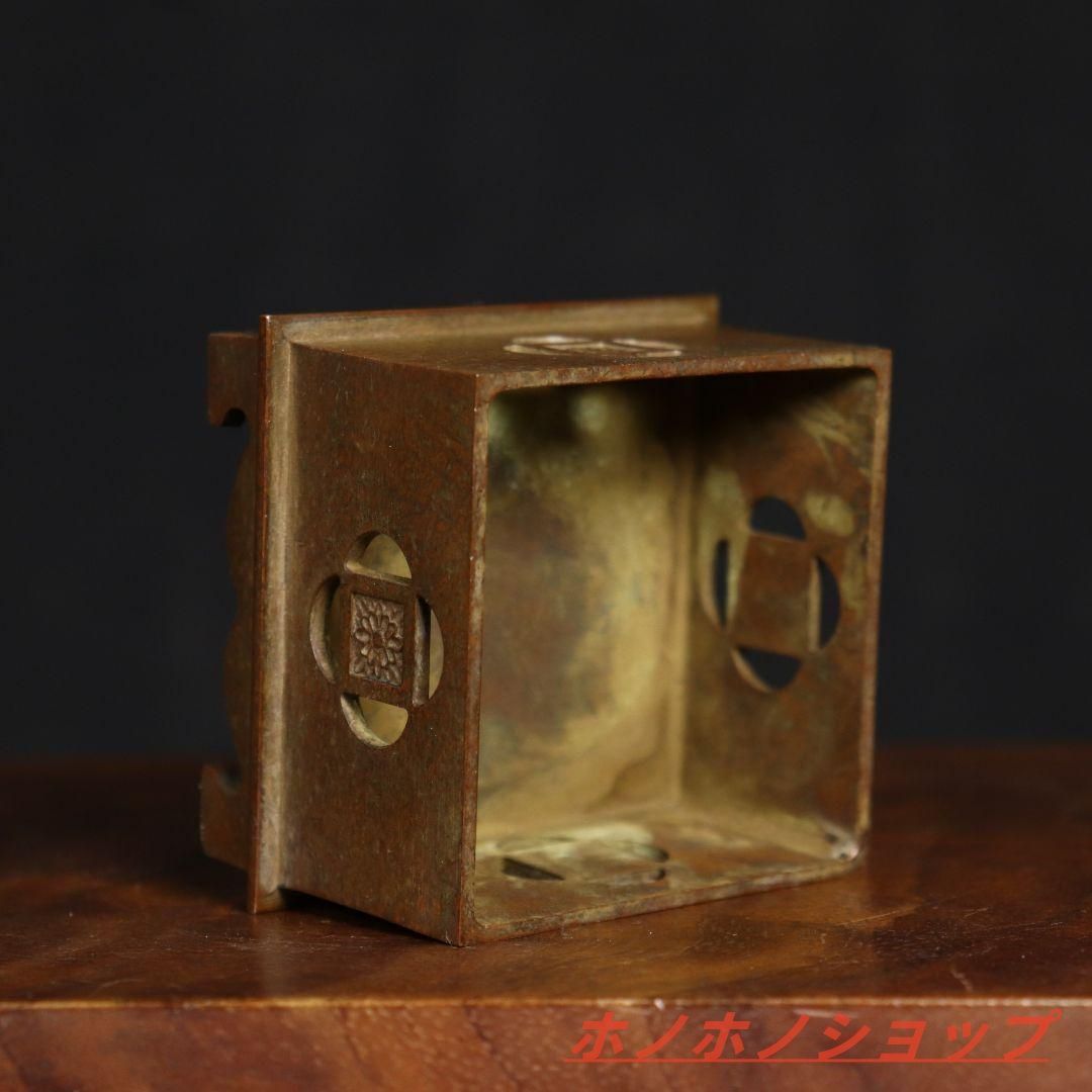 銅製 六角炉 香炉 茶道 書房香炉 香道具 装飾品 工芸品 置物