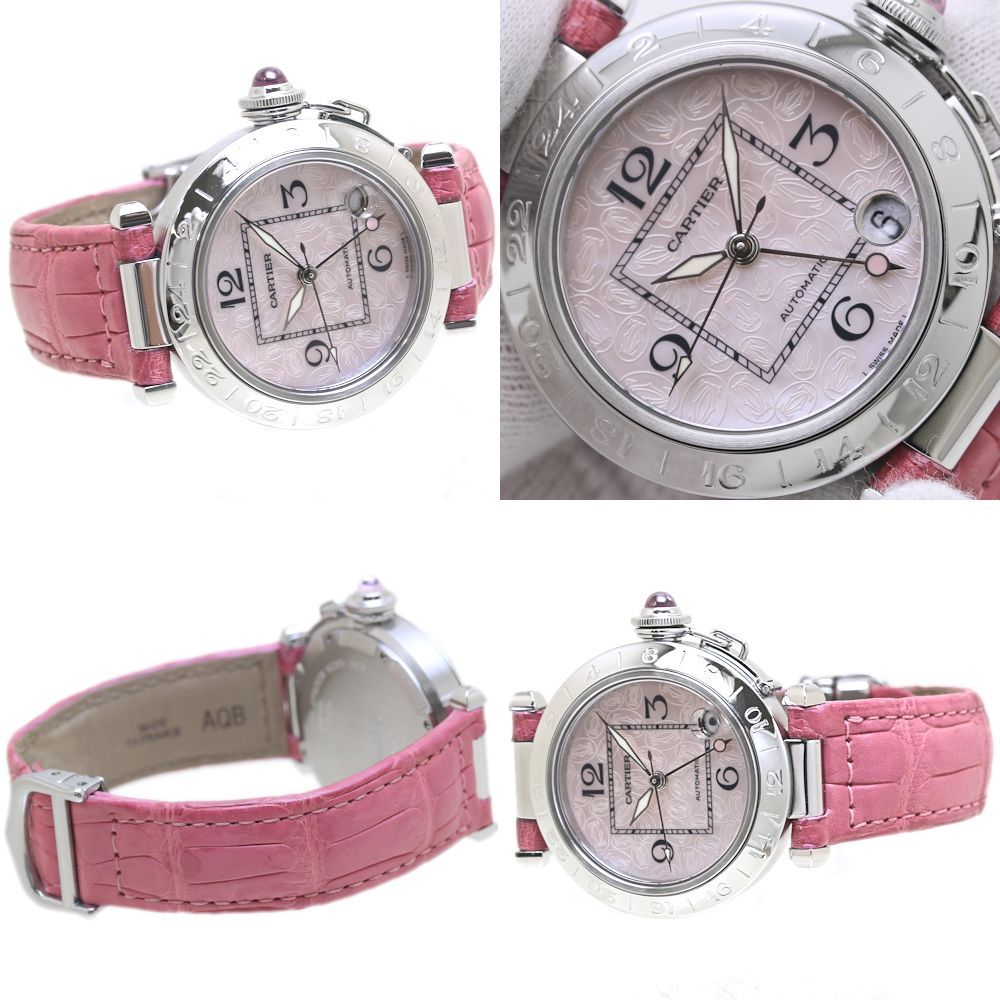 腕時計 レディース CARTIER カルティエ パシャC メリディアン