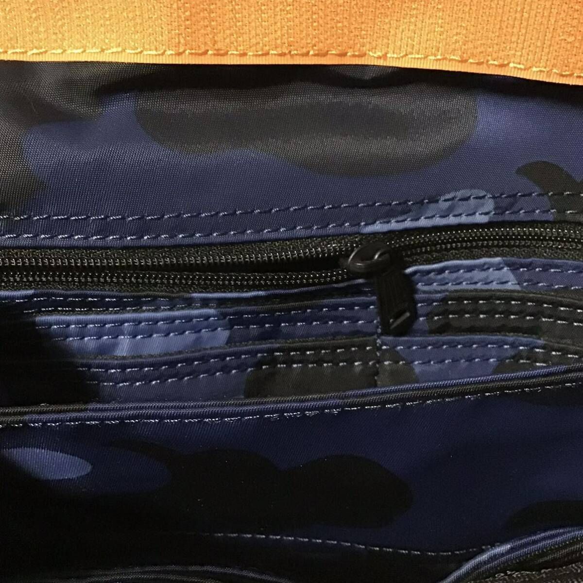 ☆新品☆ PORTER × BAPE LONG WALLET Blue camo a bathing ape