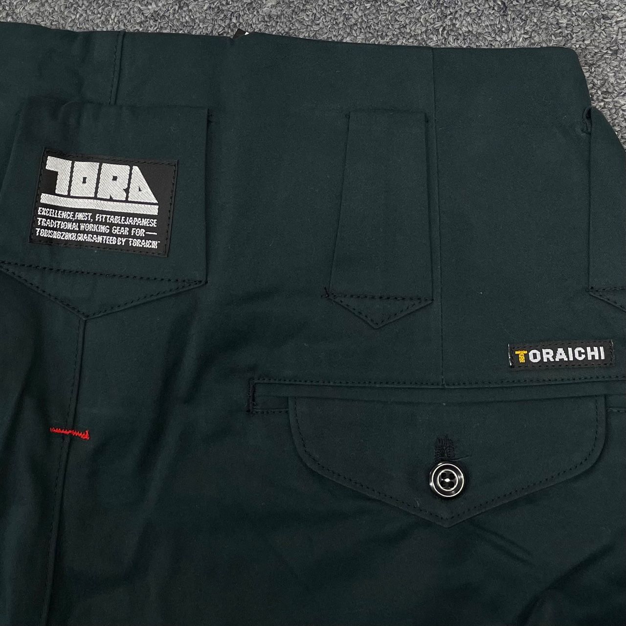 パンツ SHINYAKOZUKA TOBI WITH TORAICHI Shinya Kozuka Tobi x Toraichi Work Pants M Ecru Long Slacks