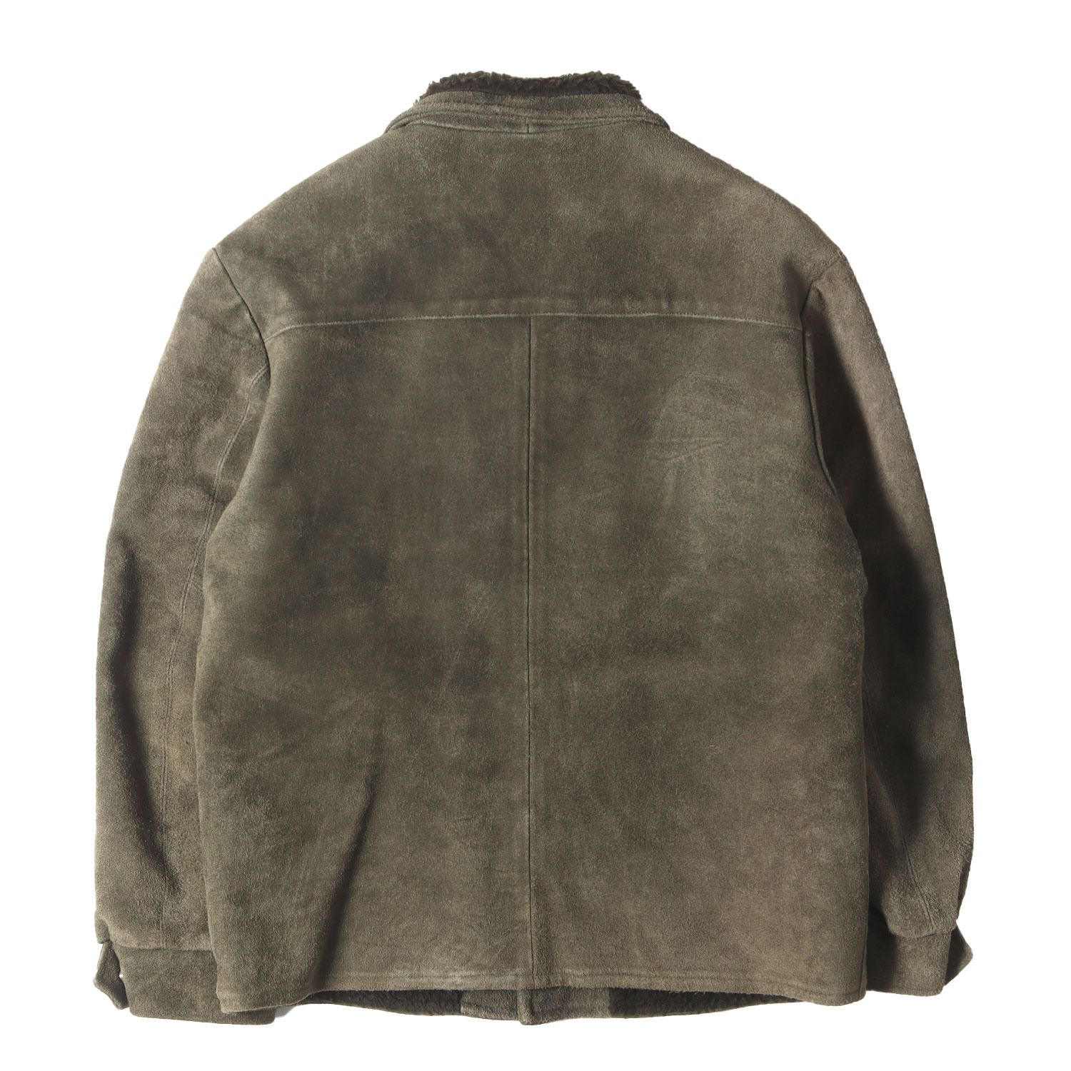 TENDERLOIN テンダーロイン ジャケット オリーブ サイズ S サドルスウェード ショール ボアジャケット T-SADDLE SUEDE JKT S アウター ブルゾン 上着 メンズ