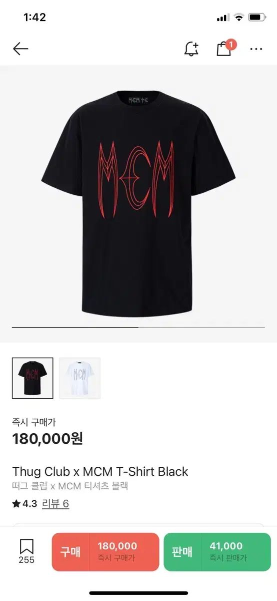 Thug Club(サグクラブ) mcm 半袖Tシャツ m - メルカリ