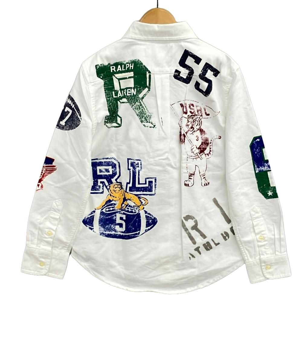 ラルフローレン - キッズ RALPH LAUREN POLO サイズ6 ポロ Lauren Ralph シャツ ストライプ長袖シャツ 長袖シャツ 120㎝の ラルフ ビーイング