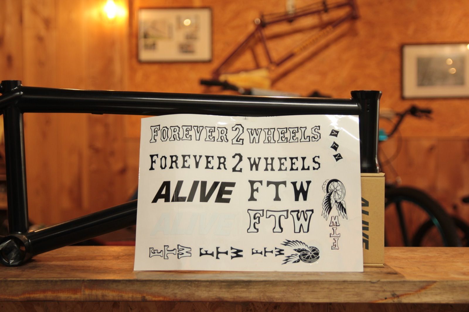 ALIVE INDUSTRY FTW FRAME BLK 20.5 bmx - メルカリ