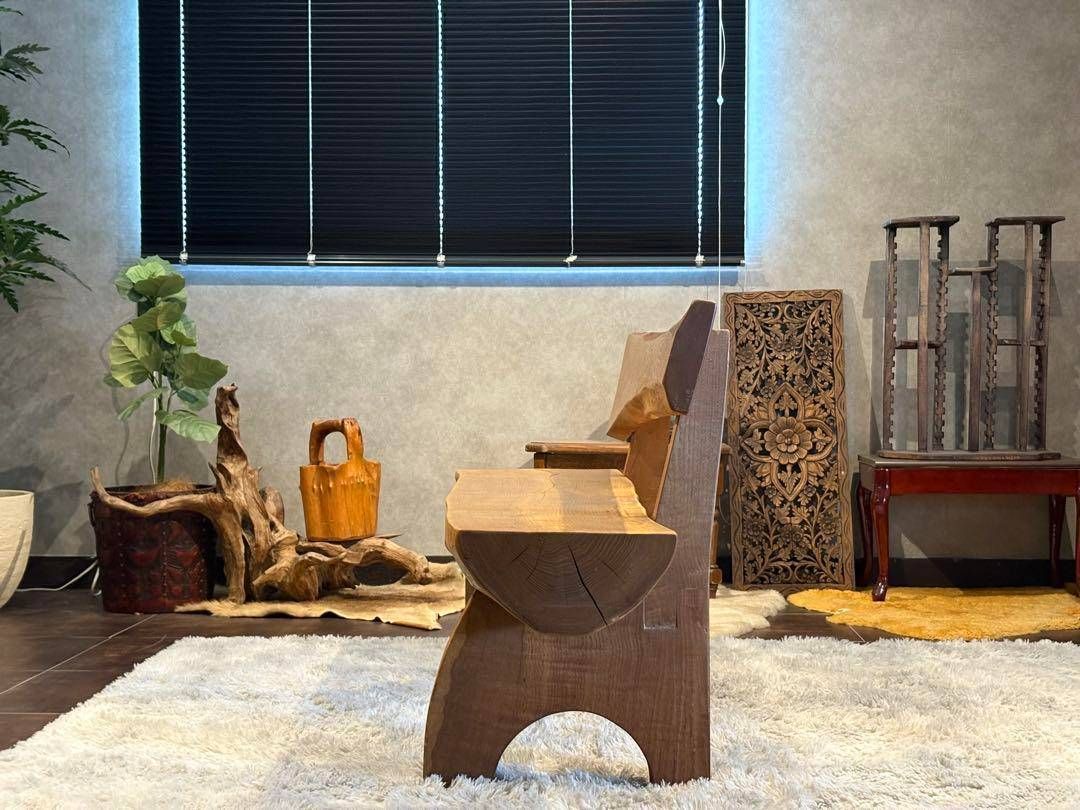 希少 無垢材 ベンチ アンティーク ヴィンテージ 和モダン 杉の木