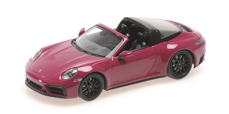 ミニチャンプス 1|43 ポルシェ 911 992 タルガ 4 GTS 2025 スタールビーネオ 384台 Minichamps PorscheTarga 4 star ruby neo410061064