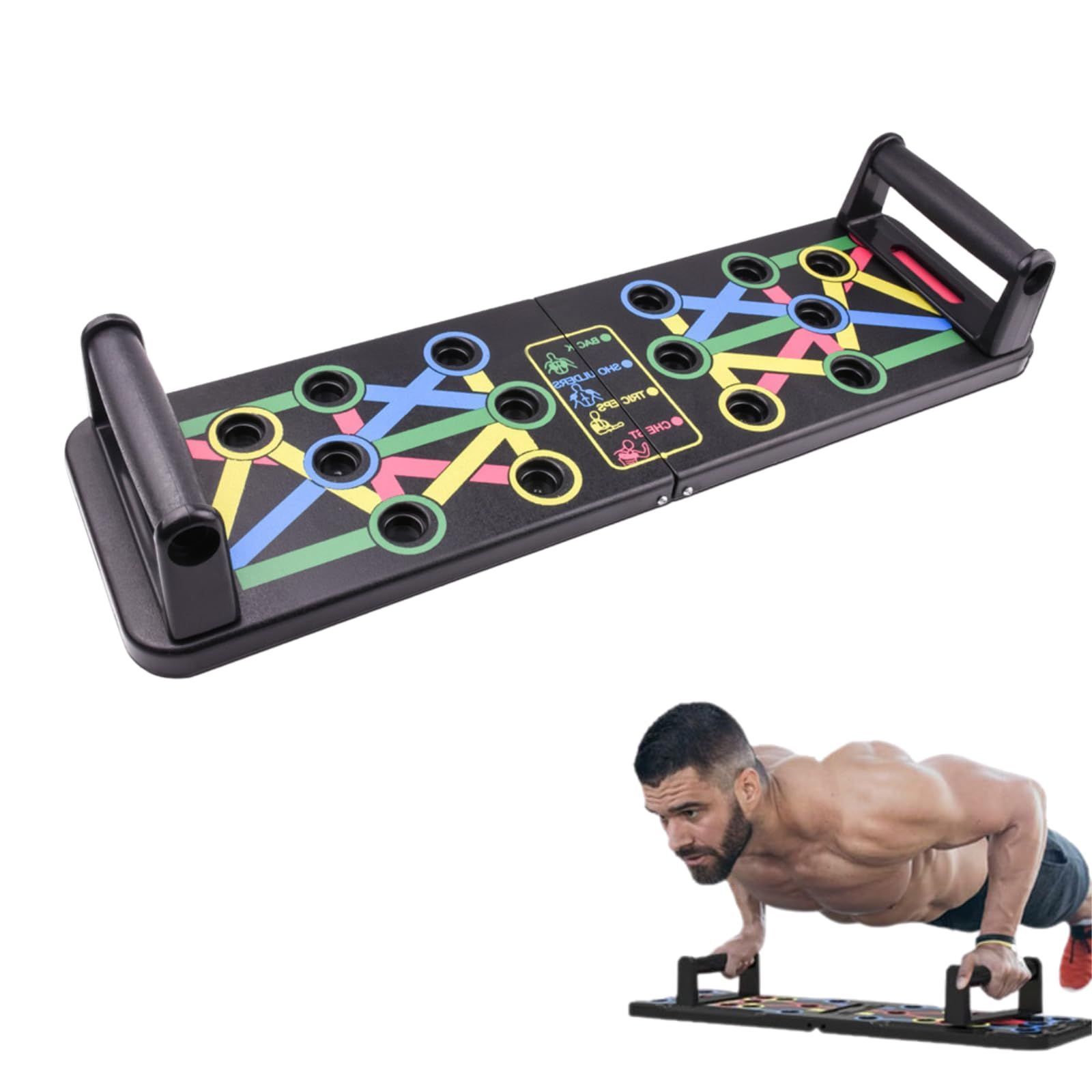 【高価値】 筋トレ push up トレーニング bar 折り畳み 器具 胸 腕立て伏せ ウエイトトレーニング