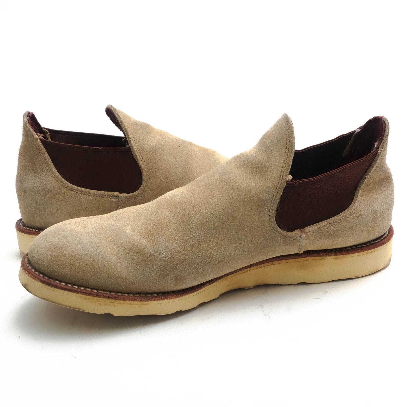 Chippewa ROMEO 24019 スエード サイドゴアブーツ ベージュ チペワ／CHIPPEWA サイドゴアブーツ シューズ 靴 メンズ 男性