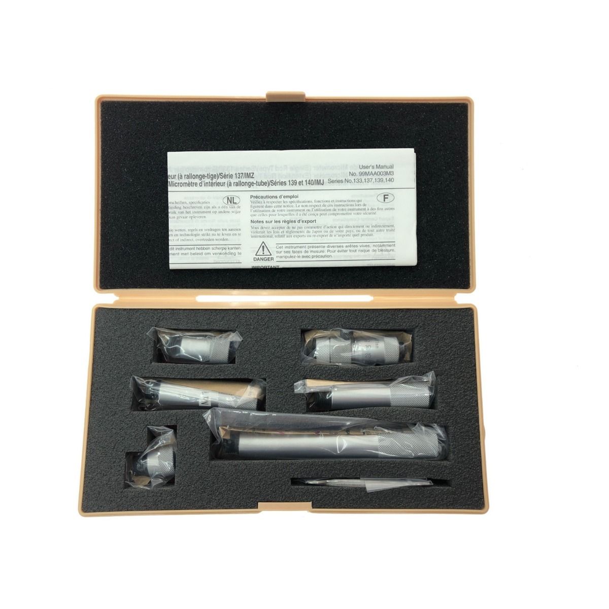 ▽▽Mitutoyo ミツトヨ 継ぎ足しロッド型内側マイクロメーター IMZ-300  