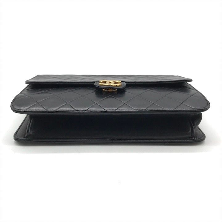 CHANEL　レディース　ショルダーバッグ　マトラッセ　ラムスキン 良品 CHANEL シャネル ココマーク マトラッセ ラムスキン