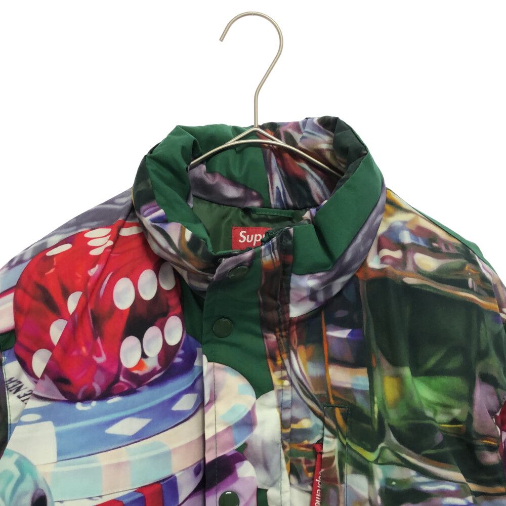 SUPREME (シュプリーム) 18AW Casino Down Jacket カジノ 総柄
