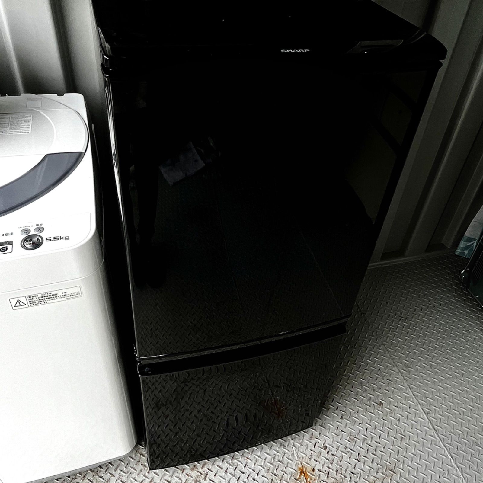 904取付無料！新生活応援！SHARPブラック冷蔵庫洗濯機オーブン