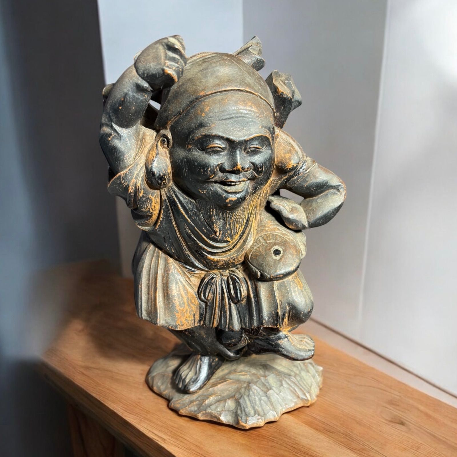 古銅 獅子 香炉 時代物(K-LC872) 古銅獅子香炉 - 古好屋 『獅子』豆