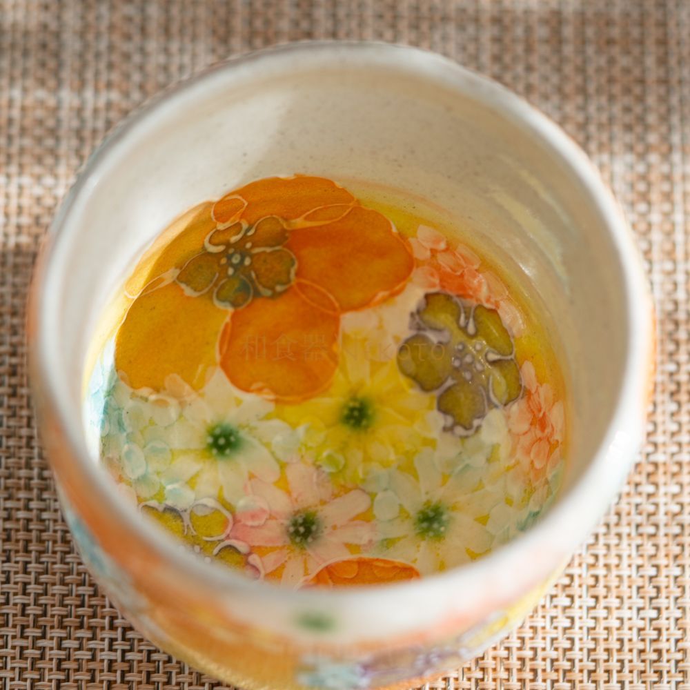 ＊平安京花 福々碗