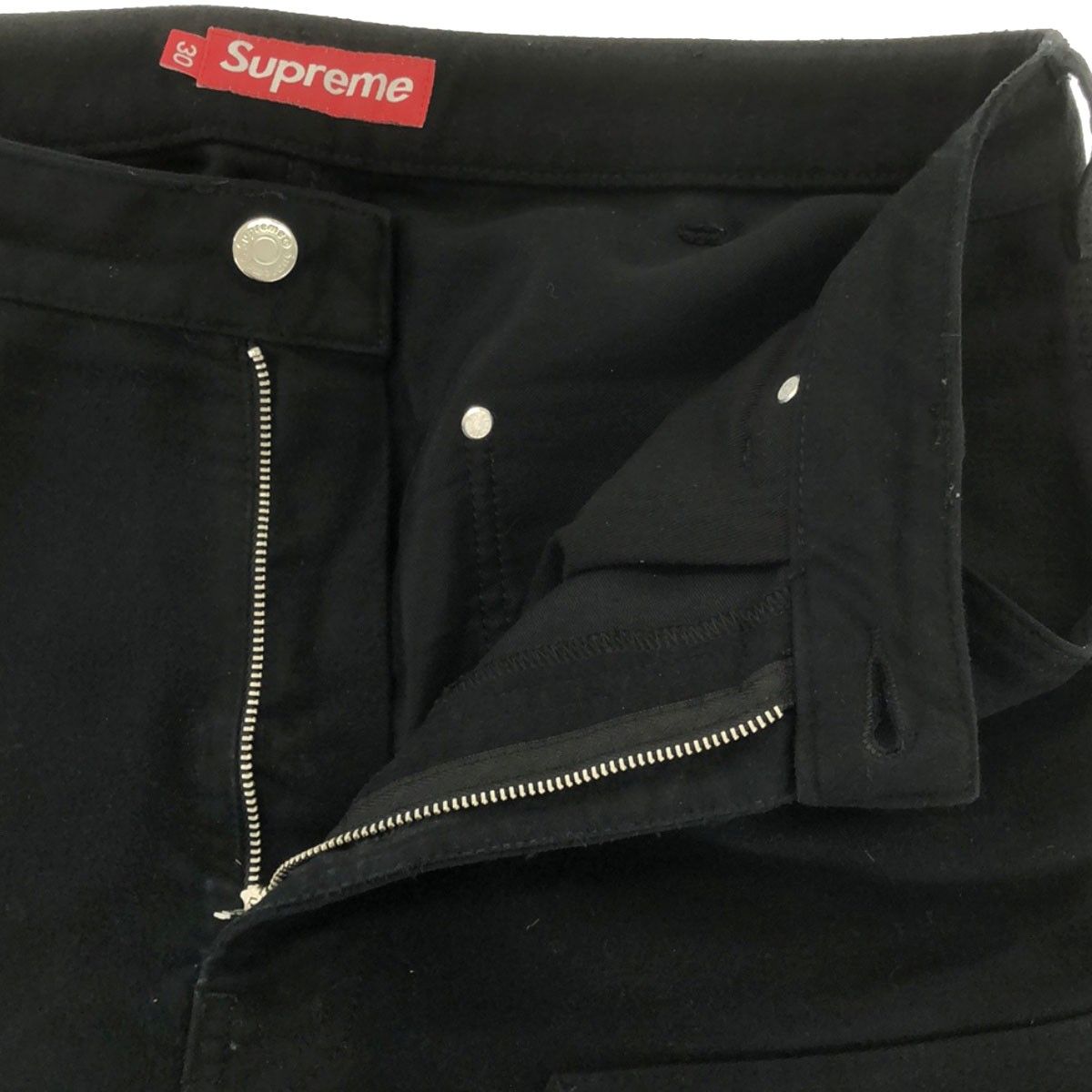 Supreme シュプリーム 23AW Moleskin Double Knee Painter Pant モールスキン ダブルニーペインターパンツ  ブラック 30