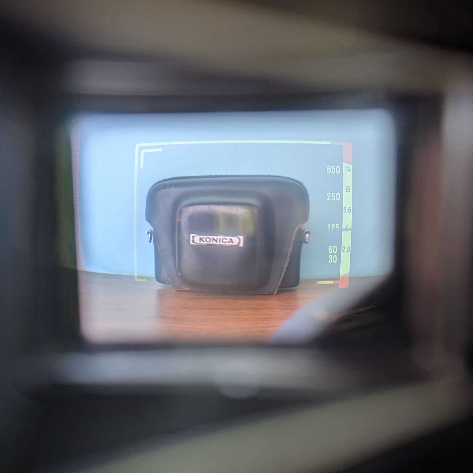  KONICA C 35 ブラック フィルムカメラ ケース付き 61 レンジファインダーカメラ フィルムカメラ