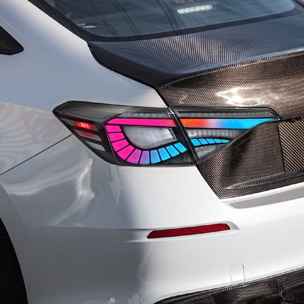 ホンダ シビック 11代目 2021〜2025年 対応 RGB LEDテールランプ 左右セット 改装用カスタムパーツ