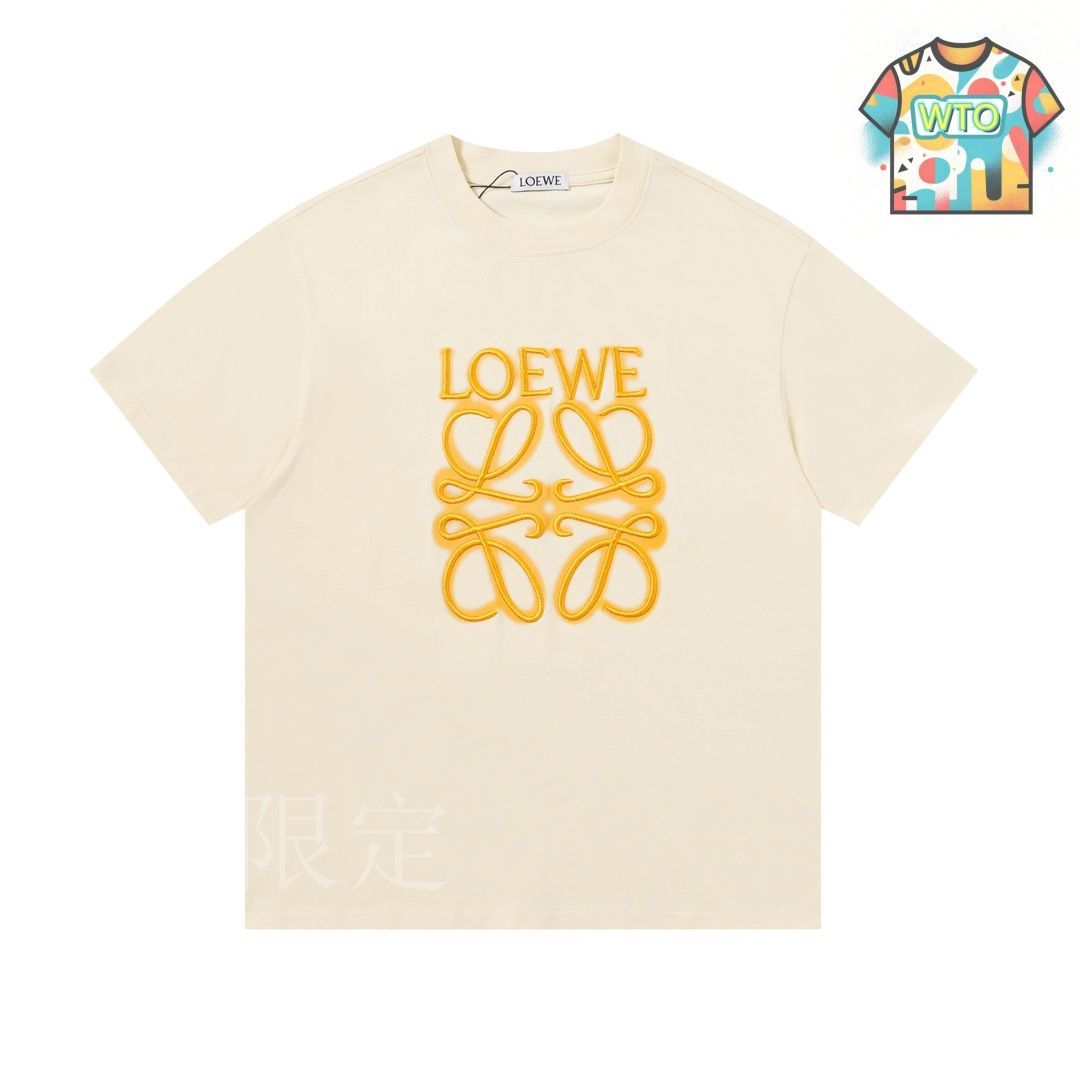 LOEWE カラフルロゴ Tシャツ 新品タグ付き 今日特価】LOEWE 25ss カラフルロゴ刺繍 T シャツ-3 - メルカリ