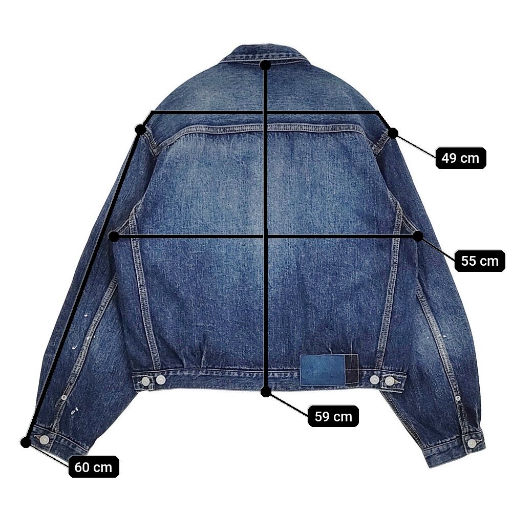 VISVIM 101X JKT DMGD-1010 定価110000円 0125105006003 サイズ2